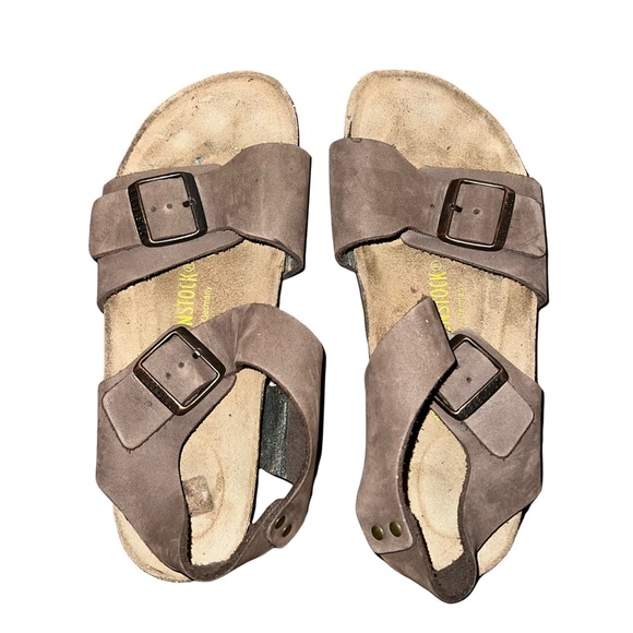 Birkenstock Shoes - Birkenstock Arizona Brown Leather Sandals